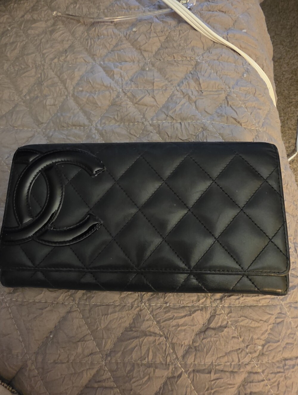 Chanel Cambon Ligne Long Wallet / GORGEOUS/ Read LISTING/ PRICE Firm
